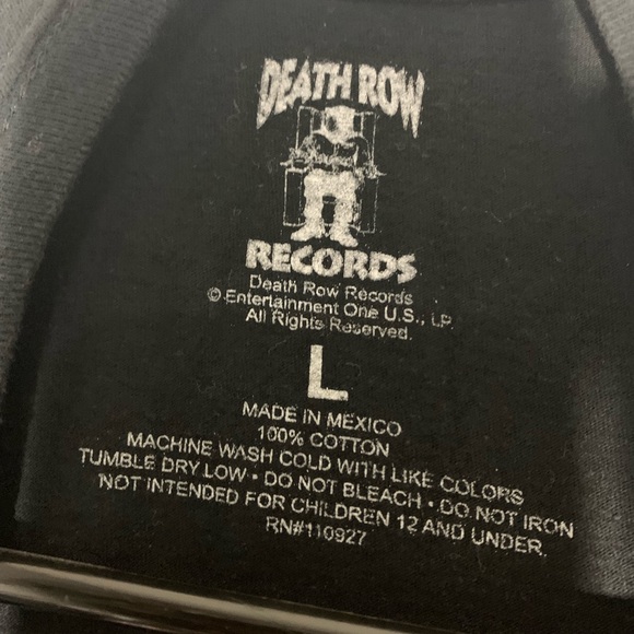 Death Row Records Shirt - Picture 2 of 3
